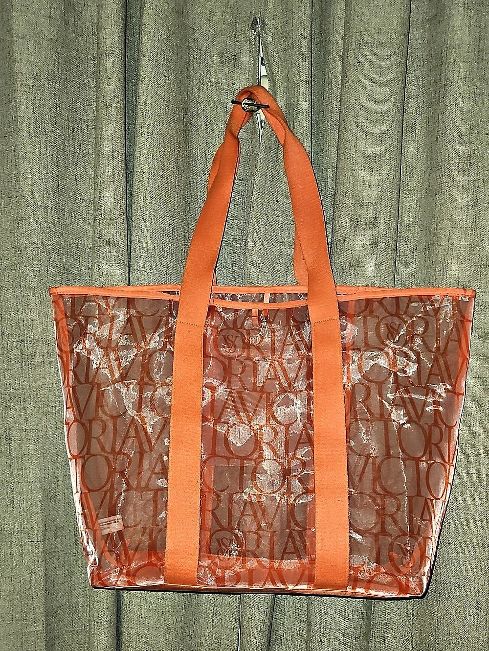 Victoria's Secret VS The Energizer Tote Bag Orange & Brown